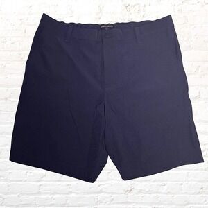 Banana Republic Flat Front Short Performance Size 38 Black Stretch Waist Golf